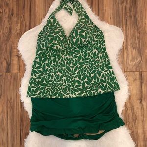 Land’s End Tankini Set